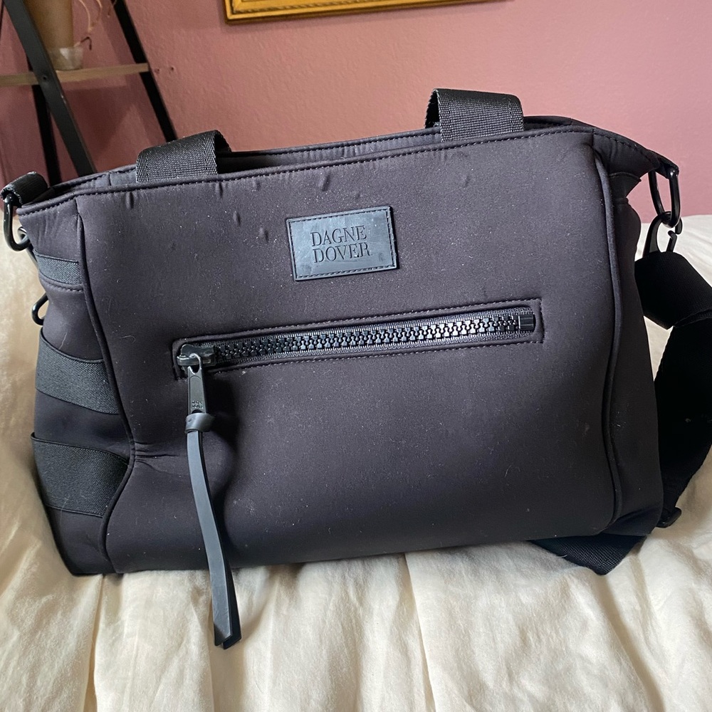 BLACK FRIDAY DISCOUNT!!! 
Dagne Dover Wade Black Diaper Bag (Medium size)